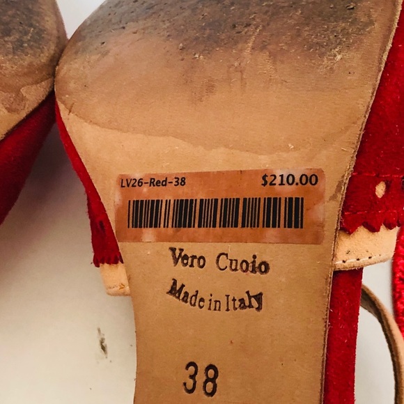 LESVENUES suede peep toe dual collar pumps. 🌹 - Picture 6 of 8